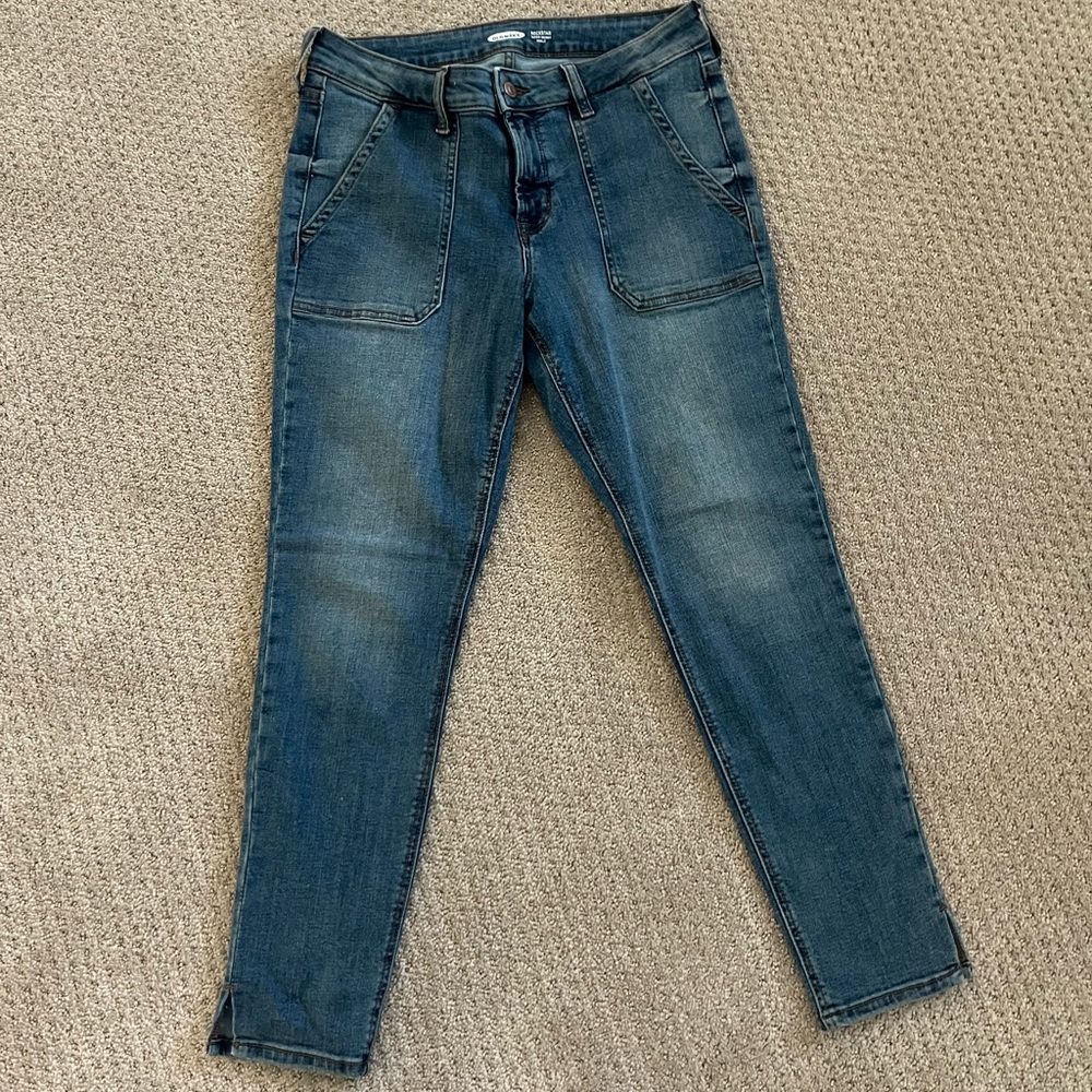 Old Navy rockstar super skinny ankle jeans